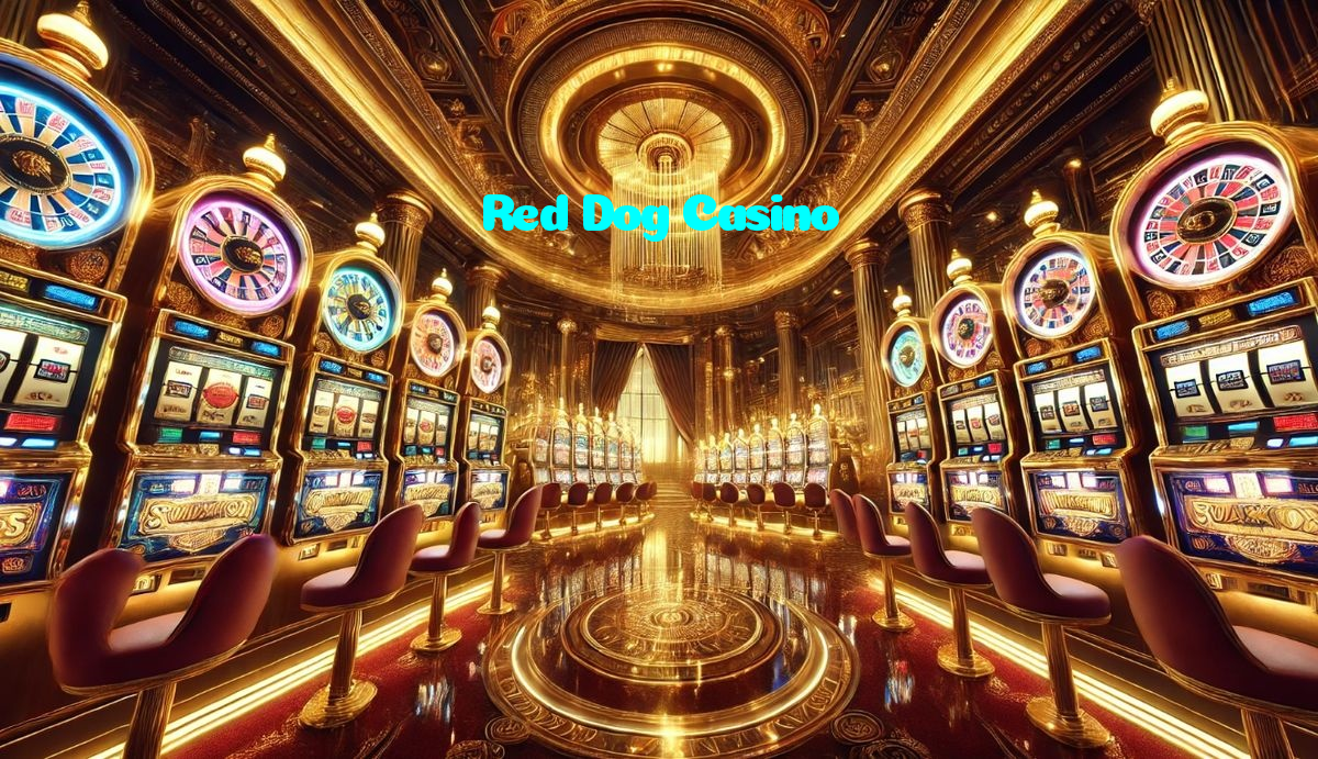 Red Dog Casino casino presented on mobile device in Pakistan with slots and live games